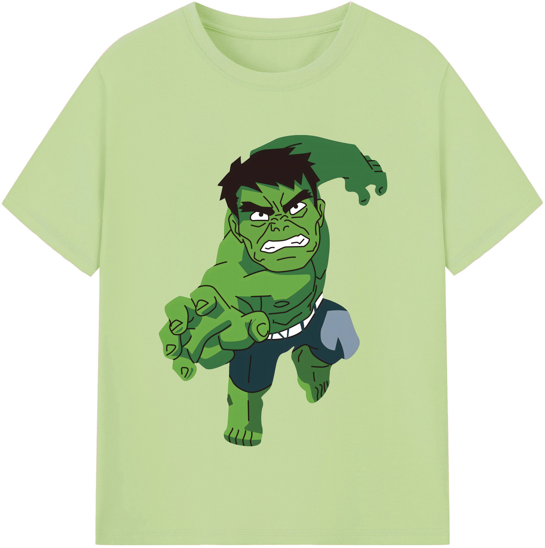 （画像用） アベンジャーズ The Avengers 綿100％半袖Tシャツ（フロントプリント）